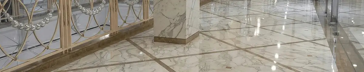 Beautiful marble floor professionally installed in Las Vegas, NV